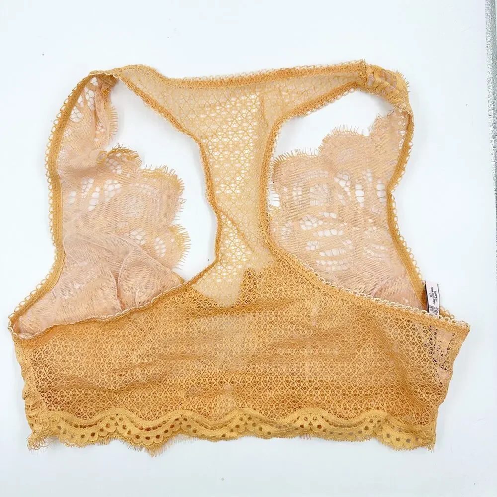 Victoria's Secret Dream Angels Bralette Orange Papaya Medium NWT Festival Boho - Picture 5 of 7